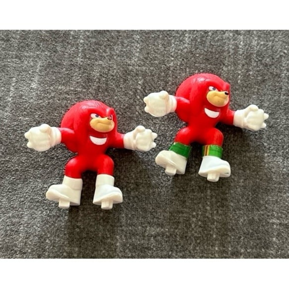 2 2022 McDonald's Happy Meal Toys Sonic 2 Surfing Knuckles No Base